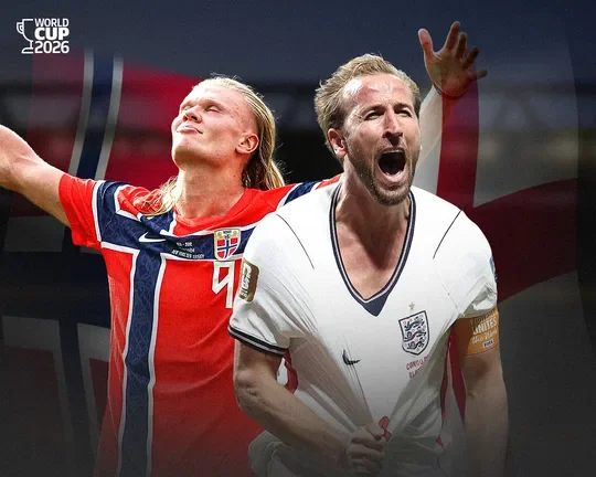 Harry Kane vs Erling Haaland - England vs Norway World Cup 2026 Quarterfinal